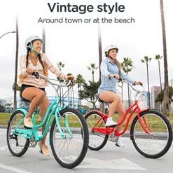 Schwinn Mikko Adult Beach Cruiser Bike Teal