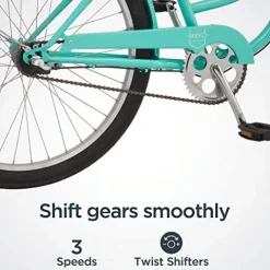 Schwinn Mikko Adult Beach Cruiser Bike Teal