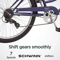 Schwinn Mikko Adult Beach Cruiser Bike Navy