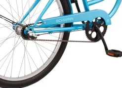 Schwinn Mikko Adult Beach Cruiser Bike Blue