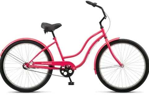 Schwinn Mikko Adult Beach Cruiser Bike Pink