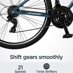 Schwinn Network 1.5 Hybrid Bike Matte Blue