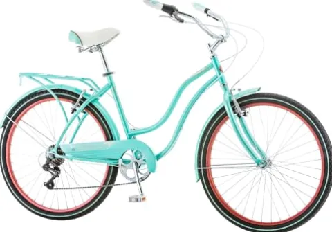 Schwinn Perla Beach Cruiser Bike Blue