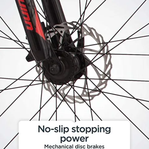 Schwinn Protocol 1.0 Mountain Bike 26-Inch Wheels Full Suspension Red/Blue