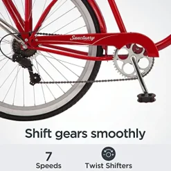 Schwinn Sanctuary 7 Cruiser Bike Red