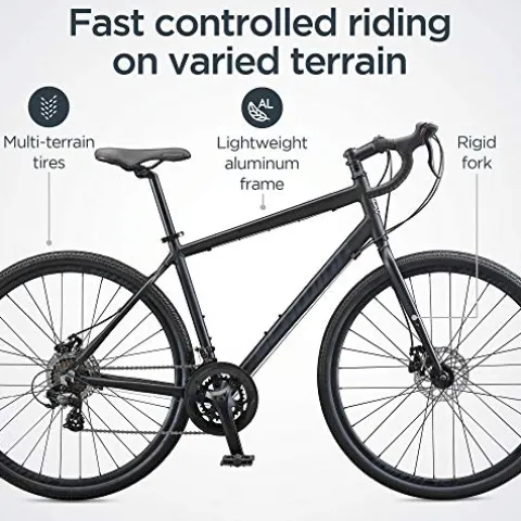 Schwinn Sporterra Adventure Gravel Bike Black