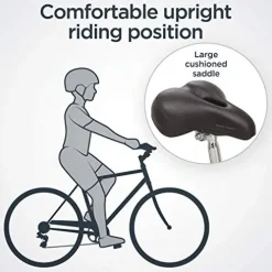 Schwinn Suburban Adult Comfort Bike Black