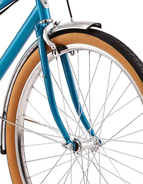 Schwinn Twinn Classic Tandem Adult Beach Cruiser Bike Blue