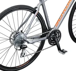 Schwinn Vantage F2 Sport Hybrid Bike 24-Speed Matte Grey