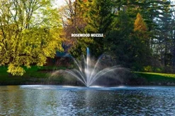 Scott Aerator Great Lakes Large Pond Fountain 3/4 HP 115V 100ft Cord 5 Patterns