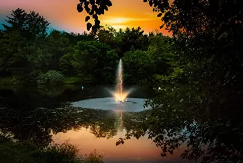 Scott Aerator Night Glo Outdoor Fountain LED Light Set, 3 Warm White Kits