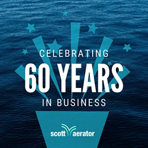 Scott Aerator Slinger De-Icer for Lakes & Ponds 3/4 HP 230V Stainless Steel