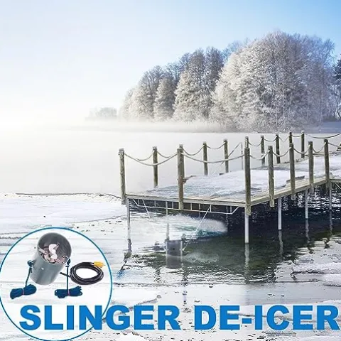 Scott Aerator Slinger De-Icer for Lakes & Ponds 3/4 HP 230V Stainless Steel