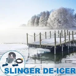 Scott Aerator Slinger De-Icer for Lakes & Ponds 1/3 HP 230V Stainless Steel