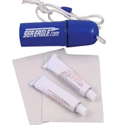 Sea Eagle 370 Deluxe 2 Person Inflatable Portable Sport Kayak & Paddles (2 Pack)