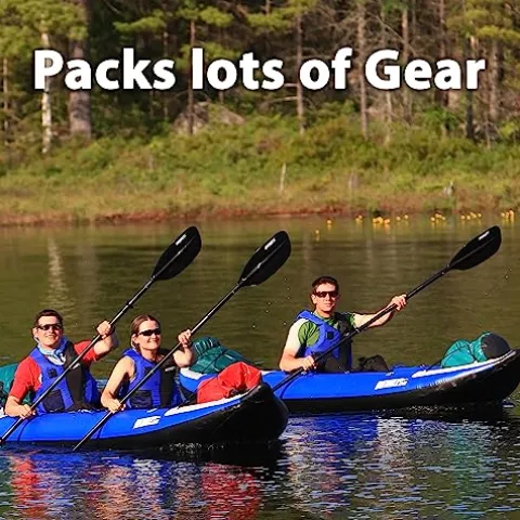 Sea Eagle 380X 12’6″ Explorer Inflatable Kayak Blue