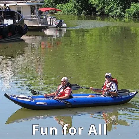 Sea Eagle 380X 12’6″ Explorer Inflatable Kayak Blue