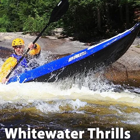 Sea Eagle 380X 12’6″ Explorer Inflatable Kayak Blue
