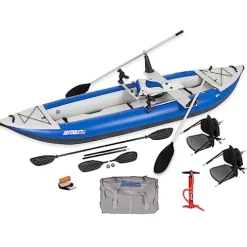 Sea Eagle 380X 12’6″ Explorer Inflatable Kayak Blue
