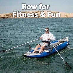 Sea Eagle 380X 12’6″ Explorer Inflatable Kayak Blue