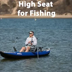 Sea Eagle 380X 12’6″ Explorer Inflatable Kayak Blue