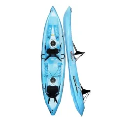 SEAFLO Premium Sit-on Sea Kayak RQA123 Blue/White 12′ 3