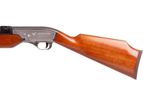 Seneca Double Shot PCP 0.50 Caliber Double Barrel Shotgun Air Rifle Wood