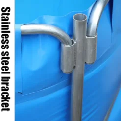 Sermair Canvas Folding Swimming Pool Multi-Functional Water Storage Tank Blue