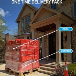 Shop Square 12’x24’ Oval Above Ground Steel Wall Pool Silver