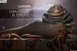 Sideshow Star Wars Jabba The Hutt Throne Deluxe 1/6 Scale Figure Olive Green