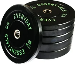 Signature Fitness BalanceFrom Olympic Bumper Plate Black