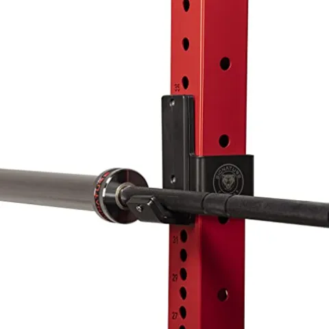 Signature Fitness Power Rack Squat Stand Red