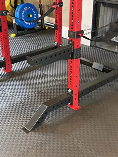 Signature Fitness SF-3 Power Cage Squat Rack Red