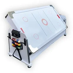 SIMBASHOPPING USA Pool Table 7FT Multigame Green Air Hockey + Table Tennis – Emerald