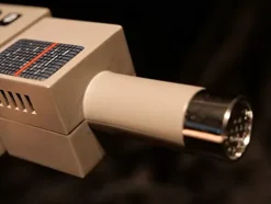 Sixteen 12 Space 1999 Stun Gun & Comlock with Light and Sound Silver