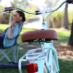 sixthreezero A/O Frida Women’s Bicycle 7-Speed Step-Through Touring Hybrid Bike Mint Green