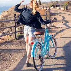 sixthreezero EVRYjourney Steel Women’s Step-Through Touring Hybrid Bike Teal