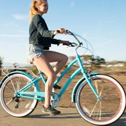 sixthreezero EVRYjourney Steel Women’s Step-Through Touring Hybrid Bike Teal