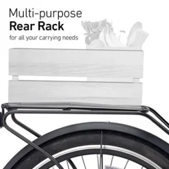 sixthreezero EVRYjourney Mens Bike Ashe Amber w/ Brown Seat/Grips