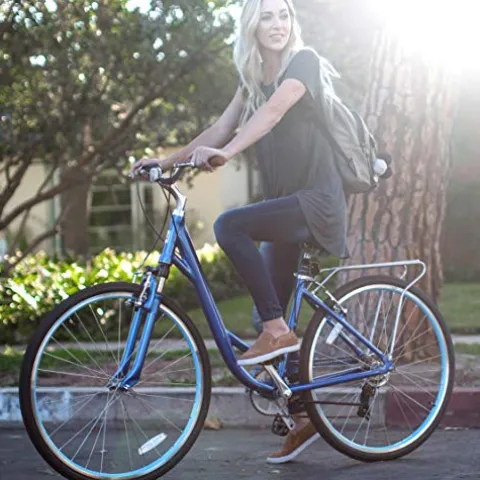 sixthreezero Women’s Body Ease Comfort Bike Navy Blue 26″ – 17″/One Size