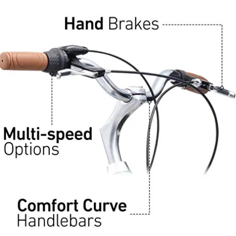 sixthreezero Women’s Body Ease Comfort Bike Navy Blue 26″ – 17″/One Size