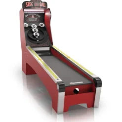 Skee-Ball Arcade Game Table Deluxe Red