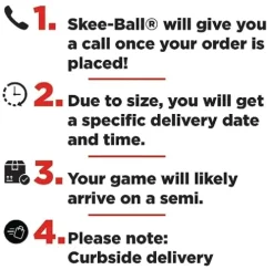 Skee-Ball Arcade Table Game Indigo