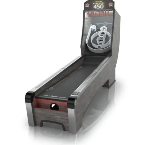Skee-Ball Arcade Table Machine Game – Premium Nostalgic Family Fun (Coal)