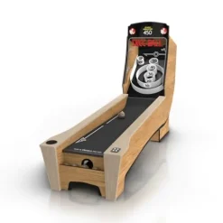 Skee-Ball Arcade Table Machine Game for Home Basement – Premium+ Nostalgic Classic Fun of Roll and Score – Made in The USA (Coal)