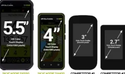 SkyCaddie SX550 Tour Book Black