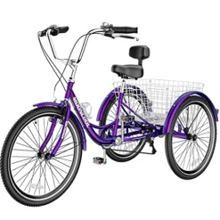 Slsy Adult Tricycles 7 Speed Grapefruit Glow