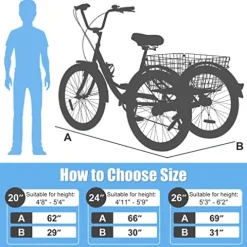 Slsy Adult Tricycles 7 Speed Grapefruit Glow