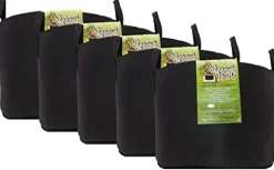 SMART POT 20 Gallon Soft Sided Fabric Garden Planters, Black – Wholesale Case of 50