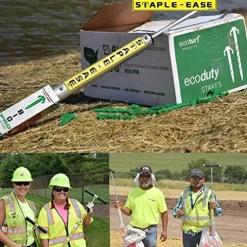 Smart Spring Contractor Grade 6 Inch Biodegradable Stakes Green